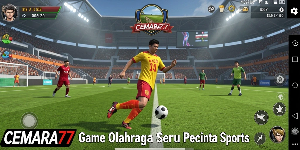 Tampilan gameplay menarik dari CEMARA77 dengan berbagai pilihan olahraga.