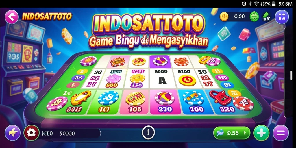 Screenshot gameplay dalam INDOSATTOTO yang menampilkan suasana Bingo yang seru.