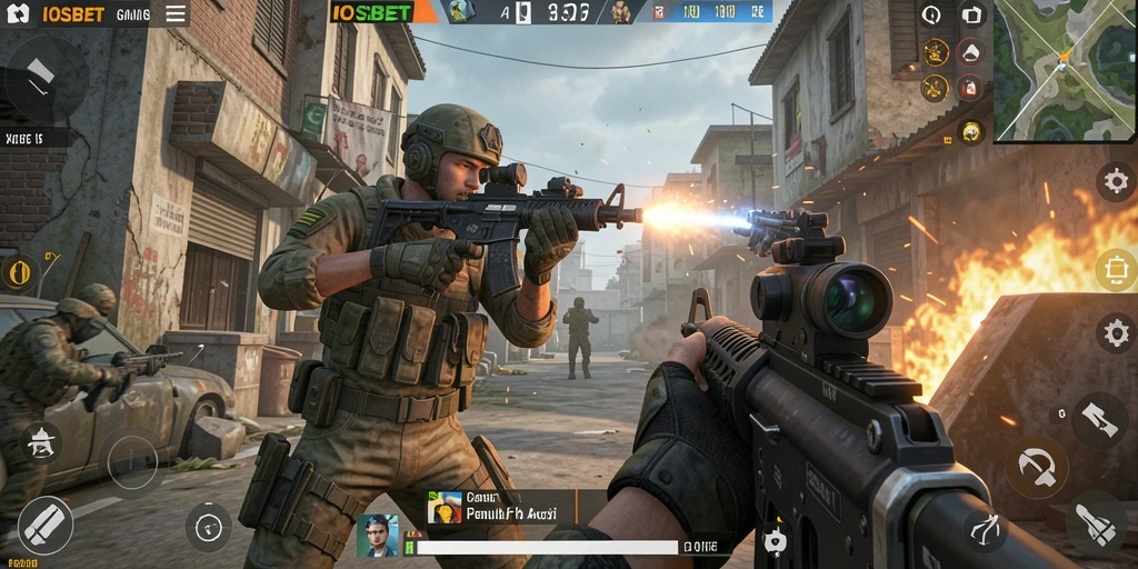 Gameplay seru dalam <strong>IOSBET</strong> dengan pertempuran FPS yang mendebarkan.