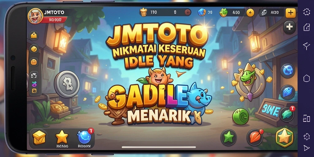 Screenshot utama JMTOTO menampilkan gameplay santai yang menarik.