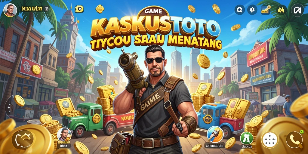 Tampilan permainan KASKUSTOTO yang penuh warna dan menarik.