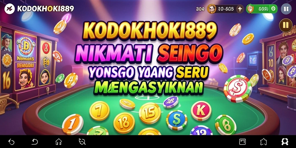 Screenshot gameplay KODOKHOKI889 yang menampilkan suasana seru dalam permainan Bingo.