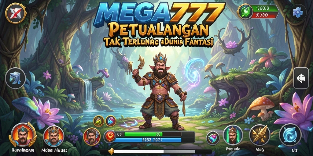 Gameplay seru dan menantang dari MEGA777 dalam dunia petualangan.