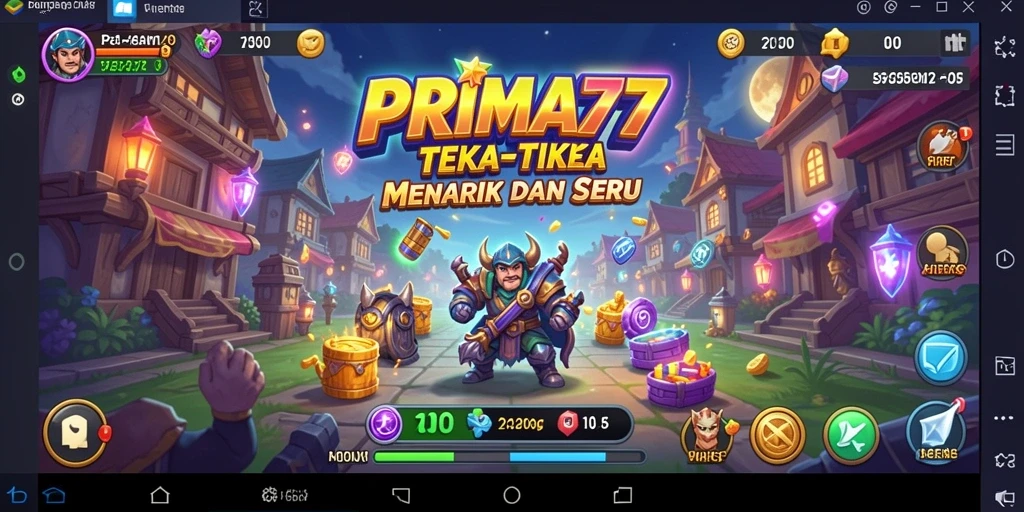 Tampilan gameplay PRIMA77 menunjukkan tantangan teka-teki yang menarik.