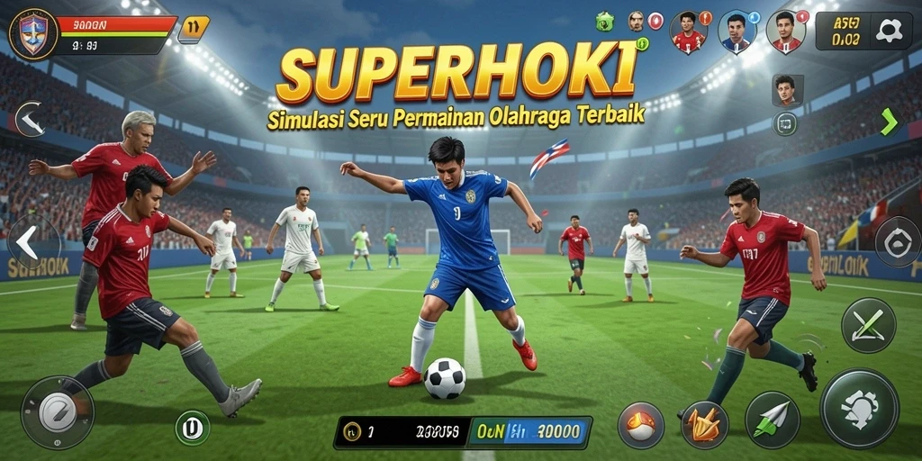 Pengalaman bermain SUPERHOKI dengan grafis dan gameplay yang menarik.