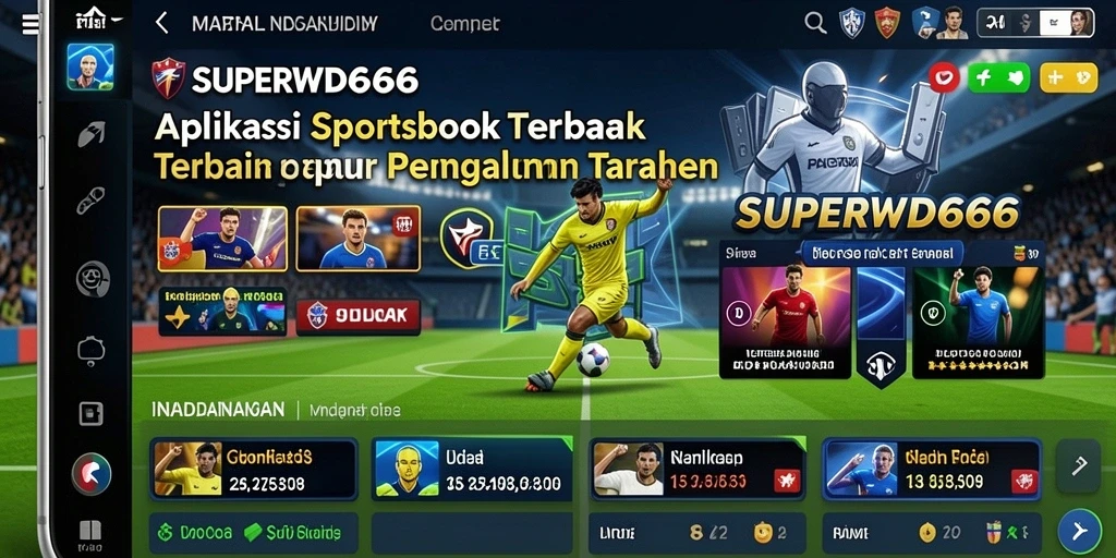 Tampilan gameplay Sportsbook yang menarik dan interaktif.